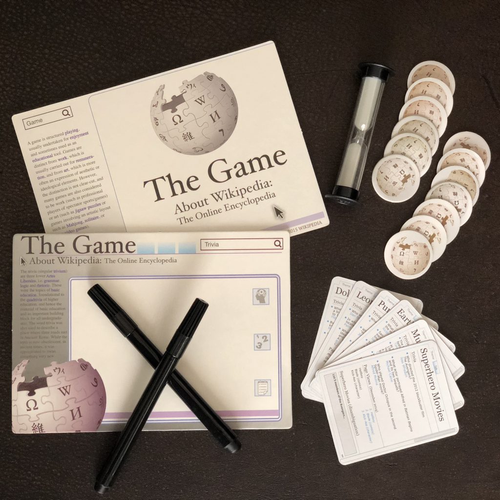 Wikipedia: The Game About Everything, Board Game